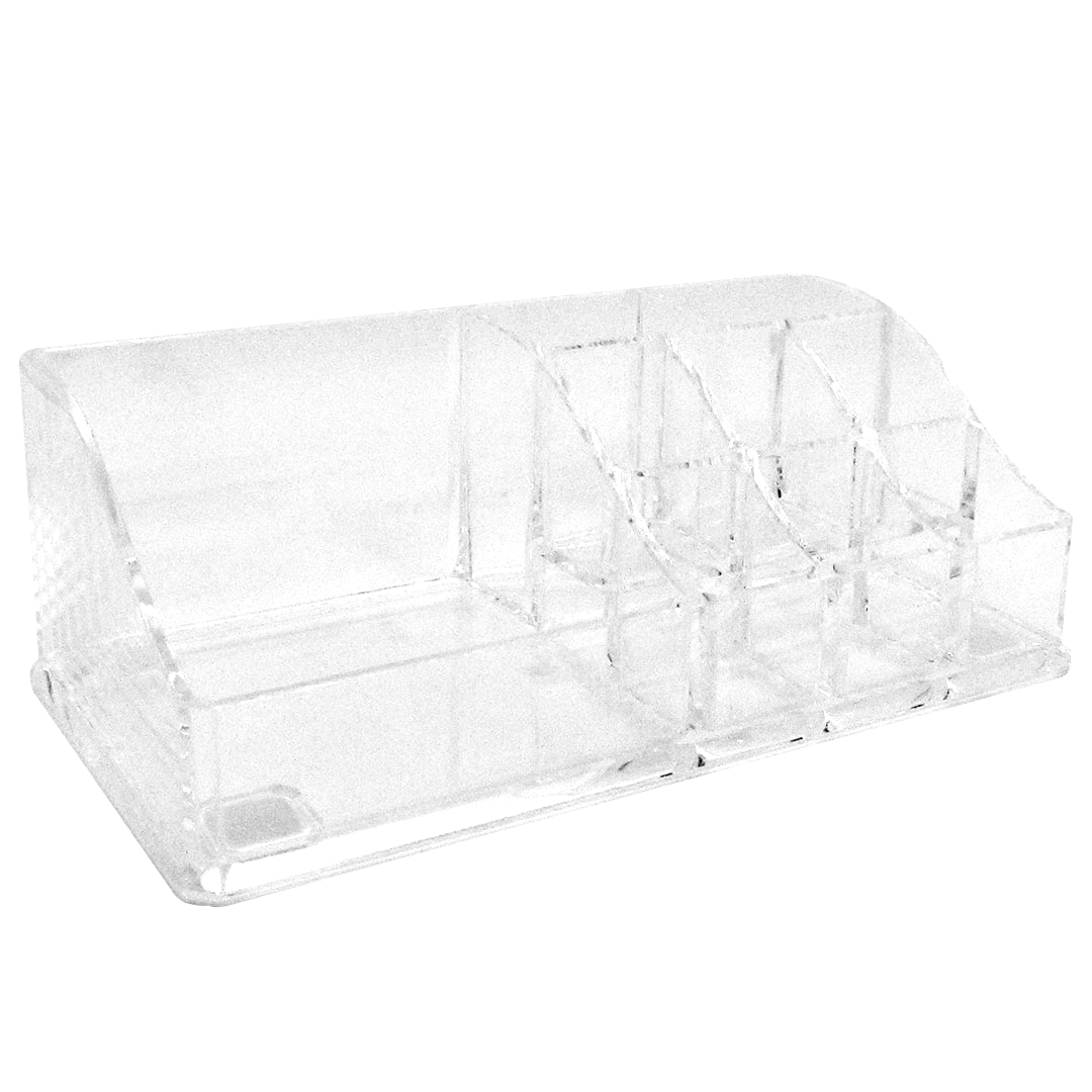 ORGANIZADOR ACRILICO C/DIVISIONES (17X9X6)