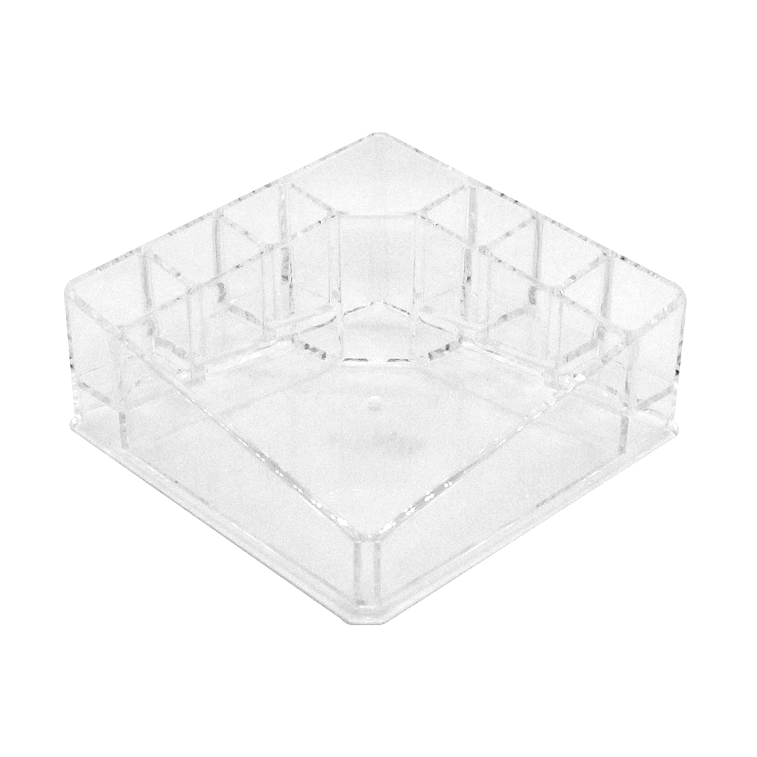 ORGANIZADOR ACRILICO CUADRADO (14X14X6)