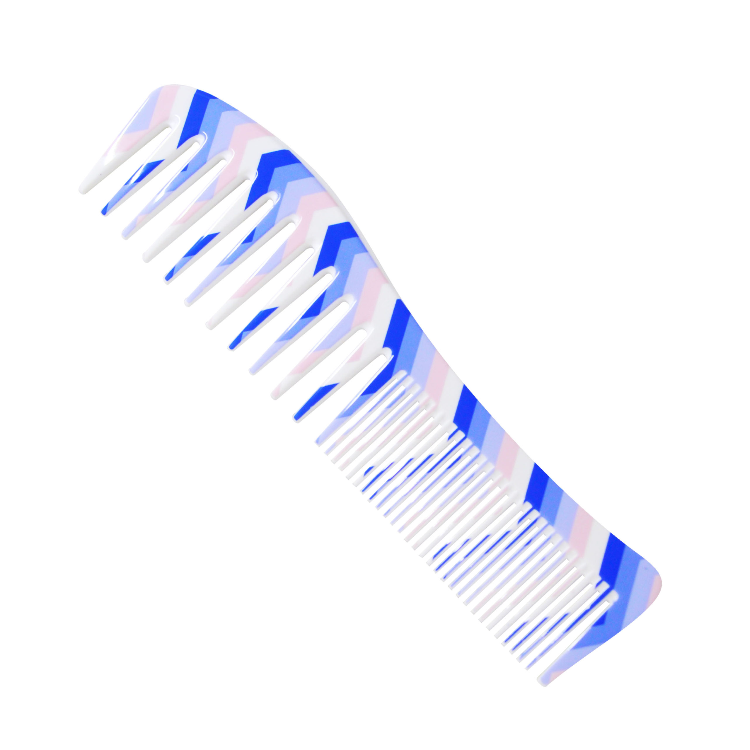 PEINE ONDULADO DECORADO.