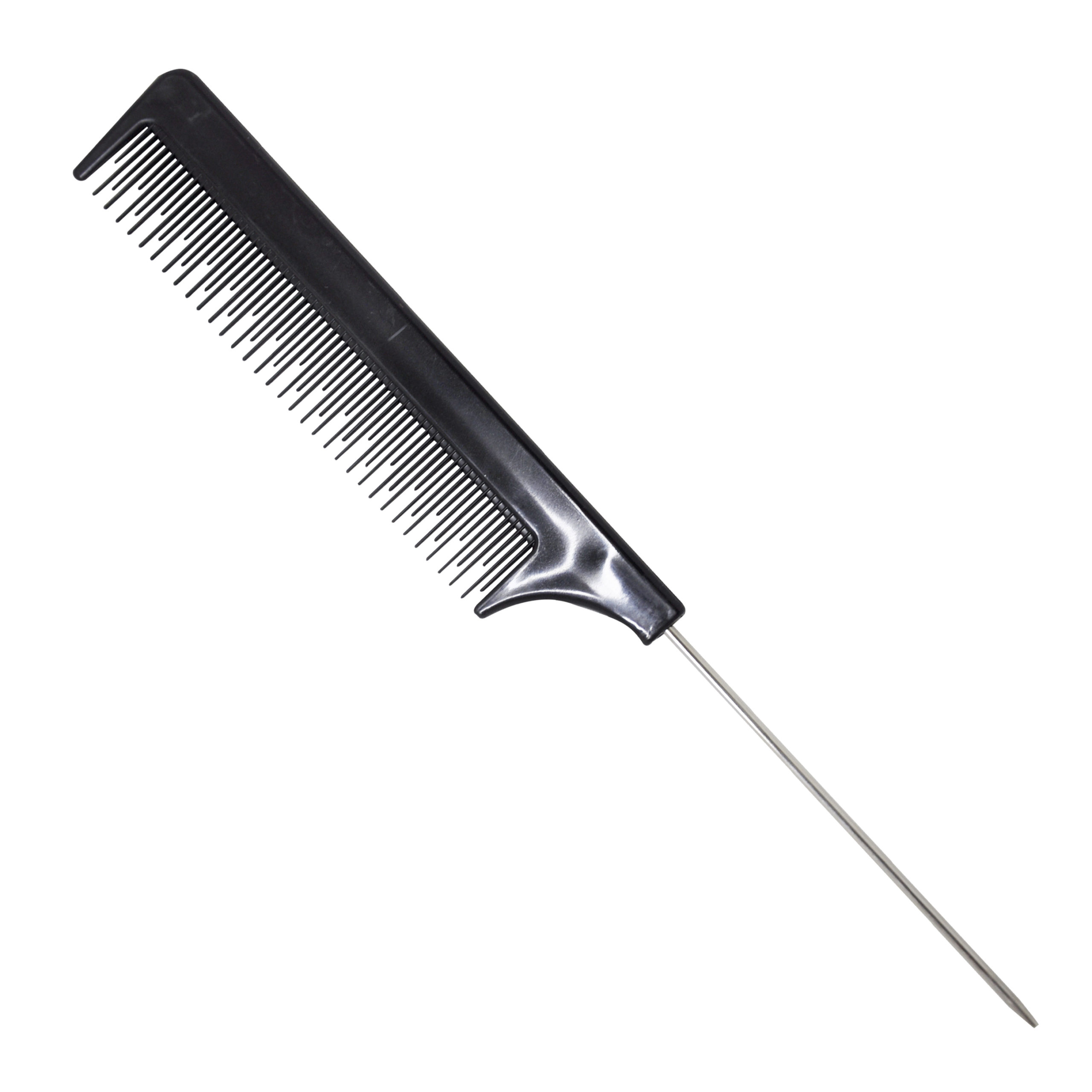 PEINE NEGRO COLITA ACERO DESPAREJO.