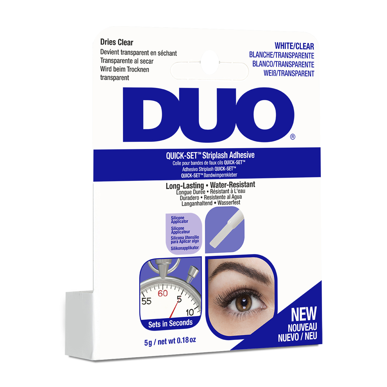 DUO PEGAMENTO QUICK SET TRANSPARENTE 5 GR (67583)