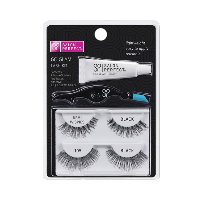 KIT 2 PESTAÑAS + APLICADOR + PEGAMENTO