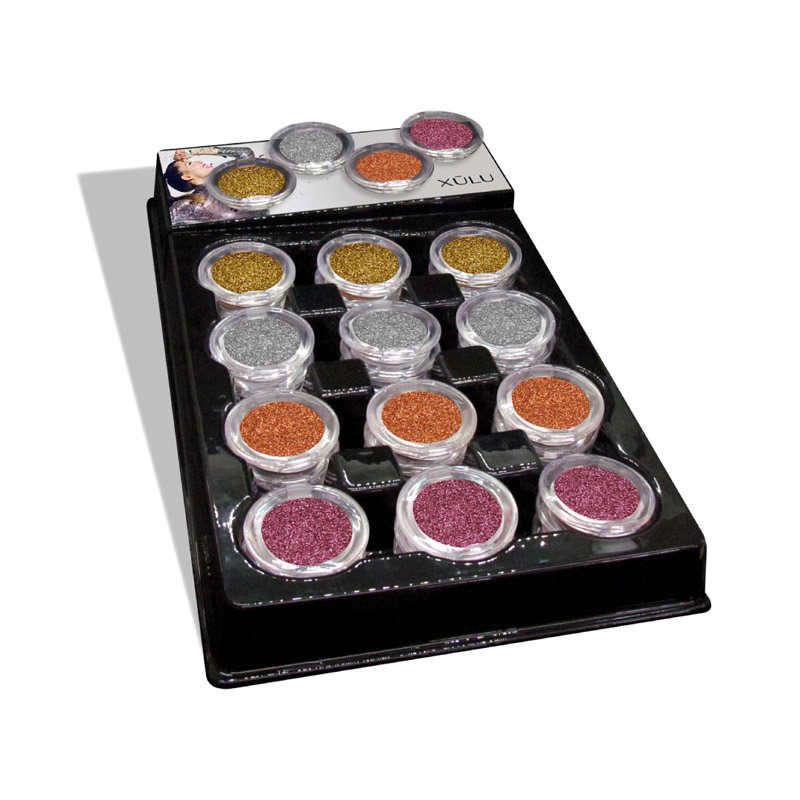 XULU EXB. APILABLE COMPACT GLITTER X 36 C/4 PROB.