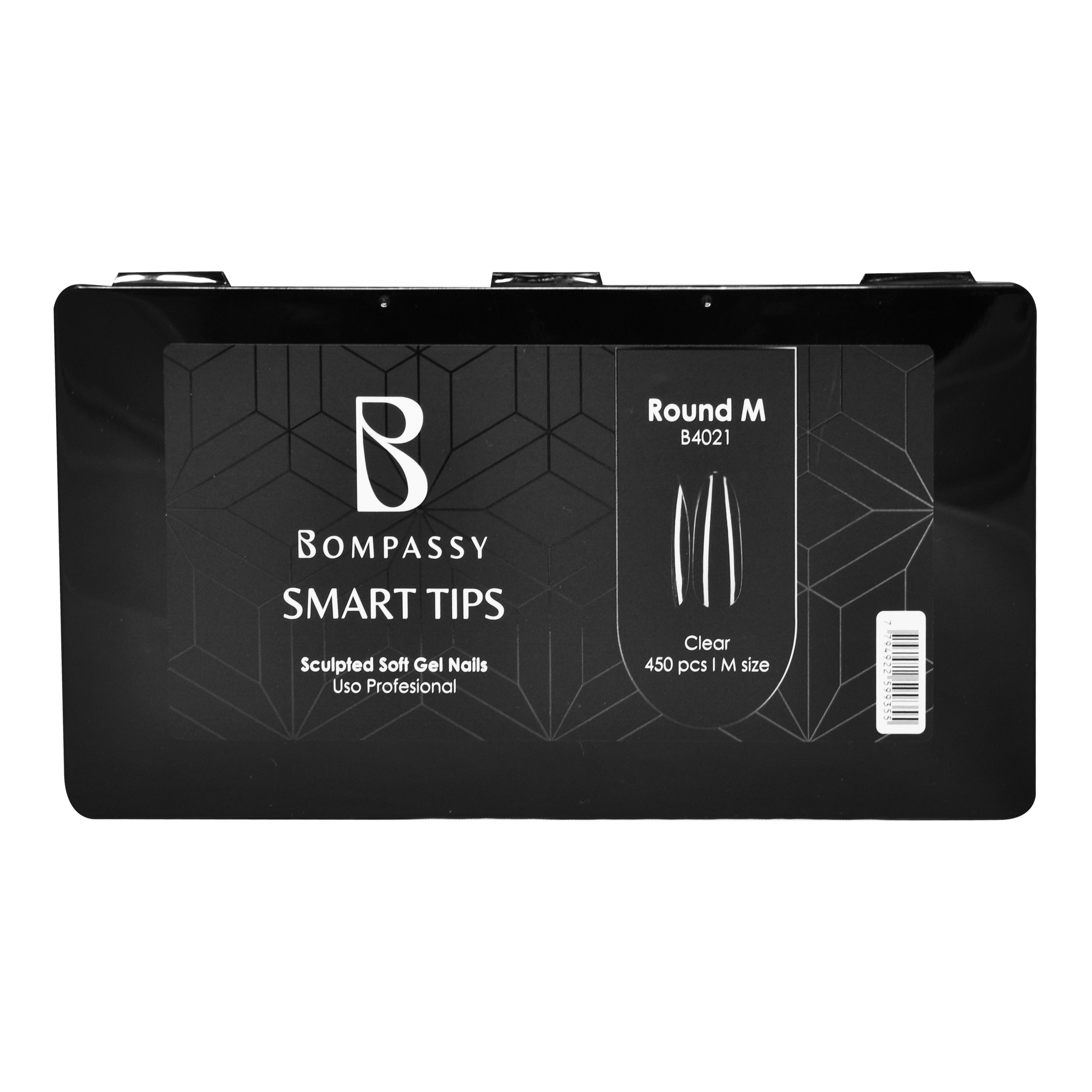 BOMPASSY SOFT NAIL GEL PREMIUM  ROUND M X 450 PCS