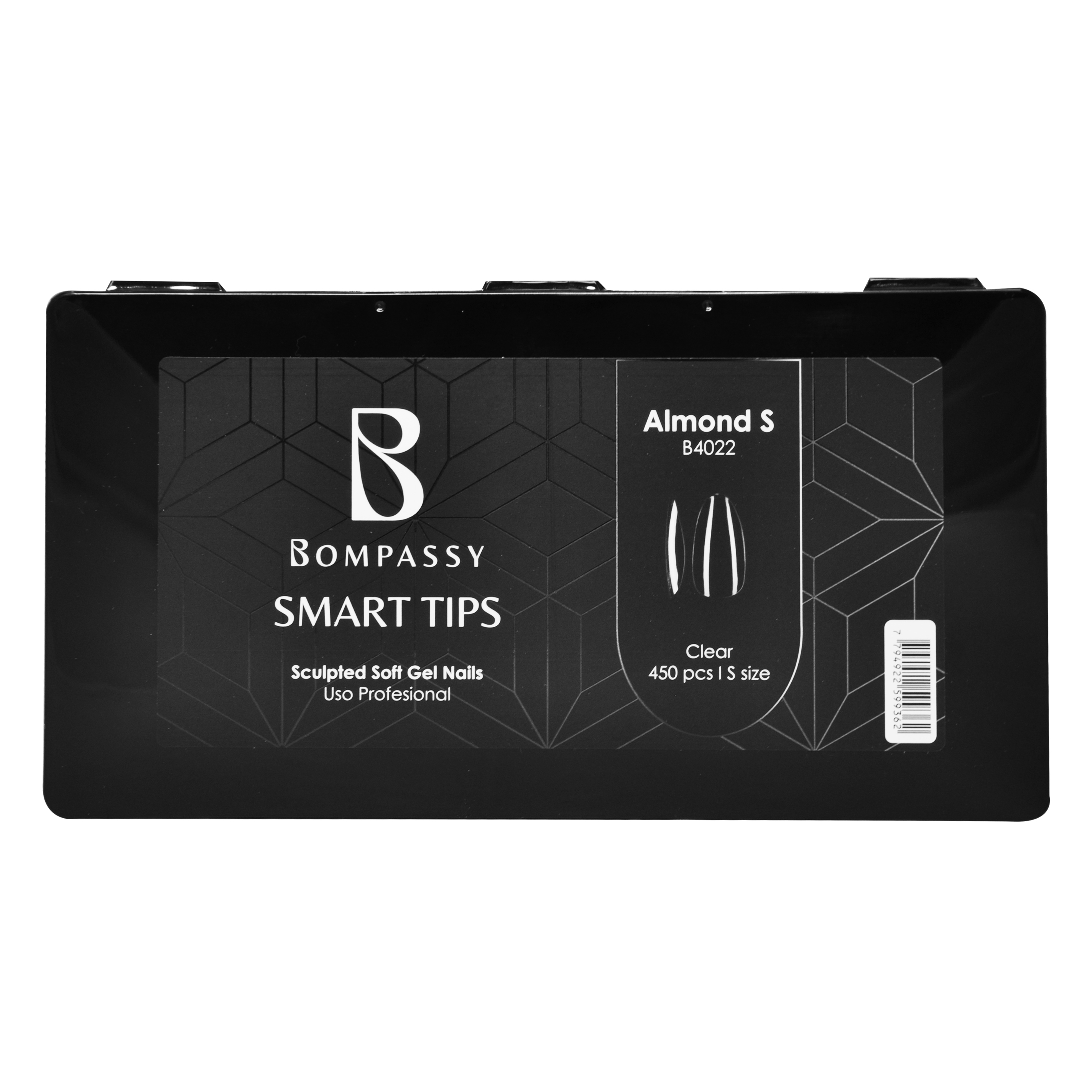 BOMPASSY SOFT NAIL GEL PREMIUM  ALMOND S X 450 PCS