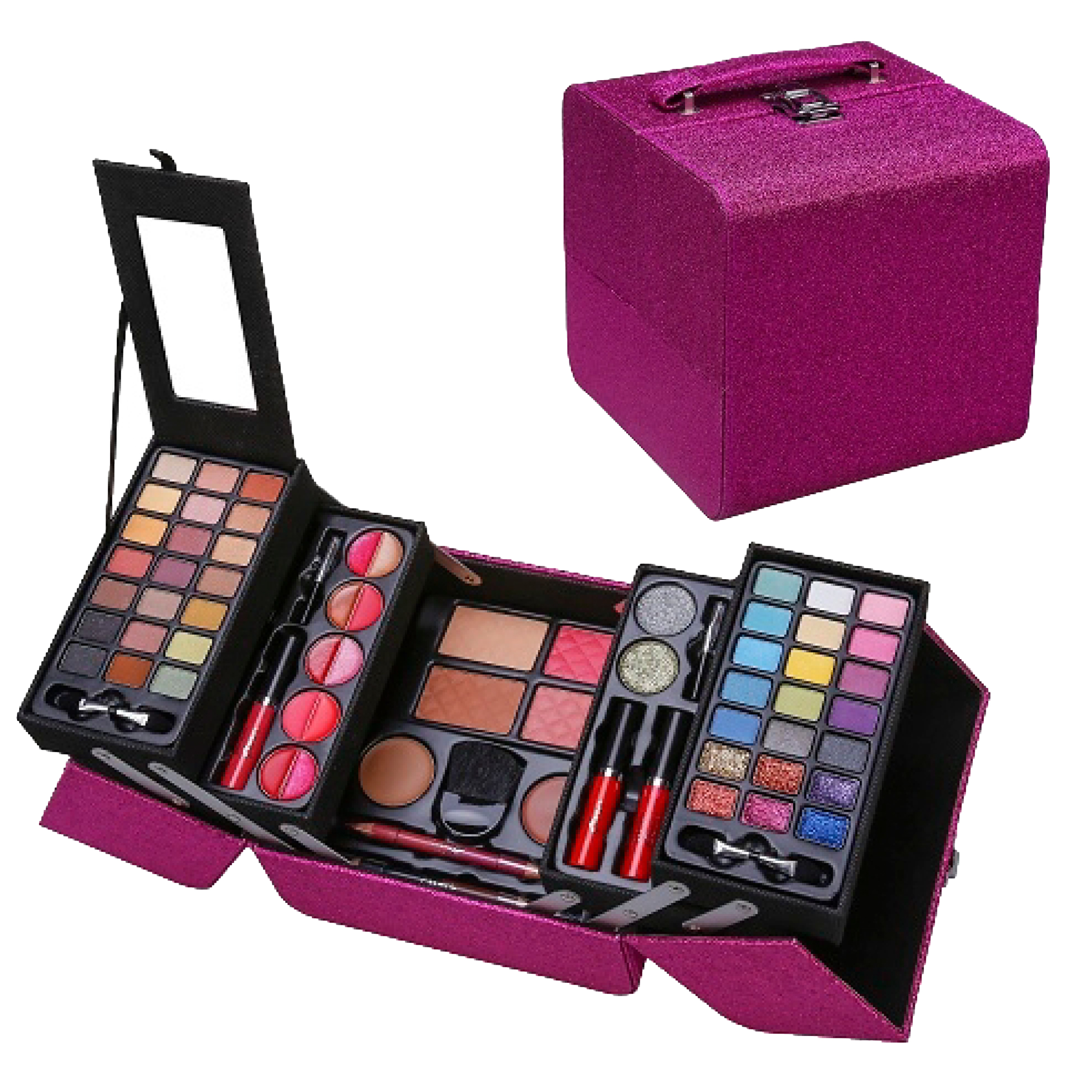 SET DE COSMETICOS MALETIN ROSA (2015CG)