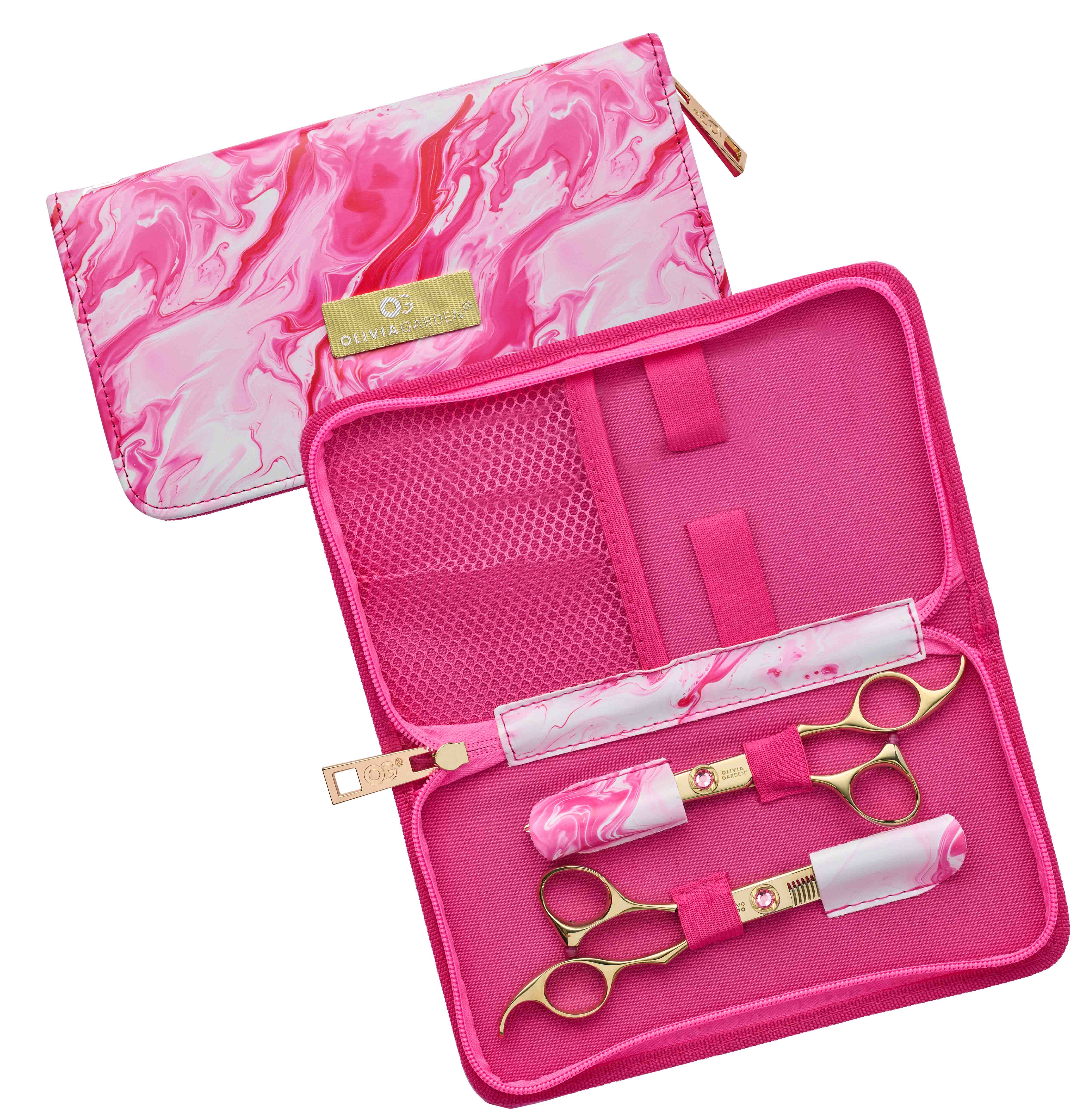 O.G. KIT TIJERAS SILKCUT INTRO ROSA